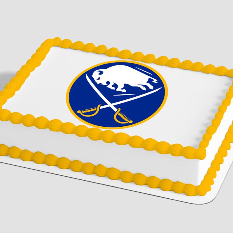 NHL® Buffalo Sabres® Edible Image® by PhotoCake®