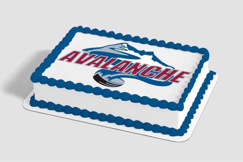 NHL® Colorado Avalanche® Edible Image® by PhotoCake®