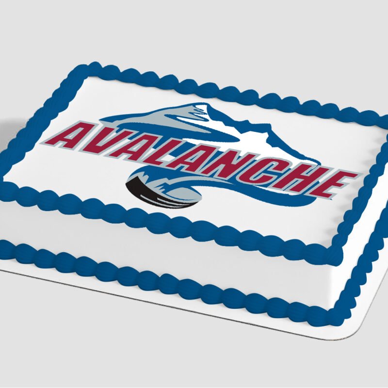 NHL® Colorado Avalanche® Edible Image® by PhotoCake®