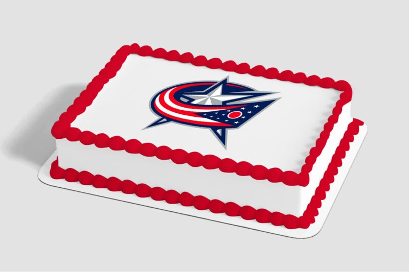 NHL® Columbus Blue Jackets® Edible Image® by PhotoCake®