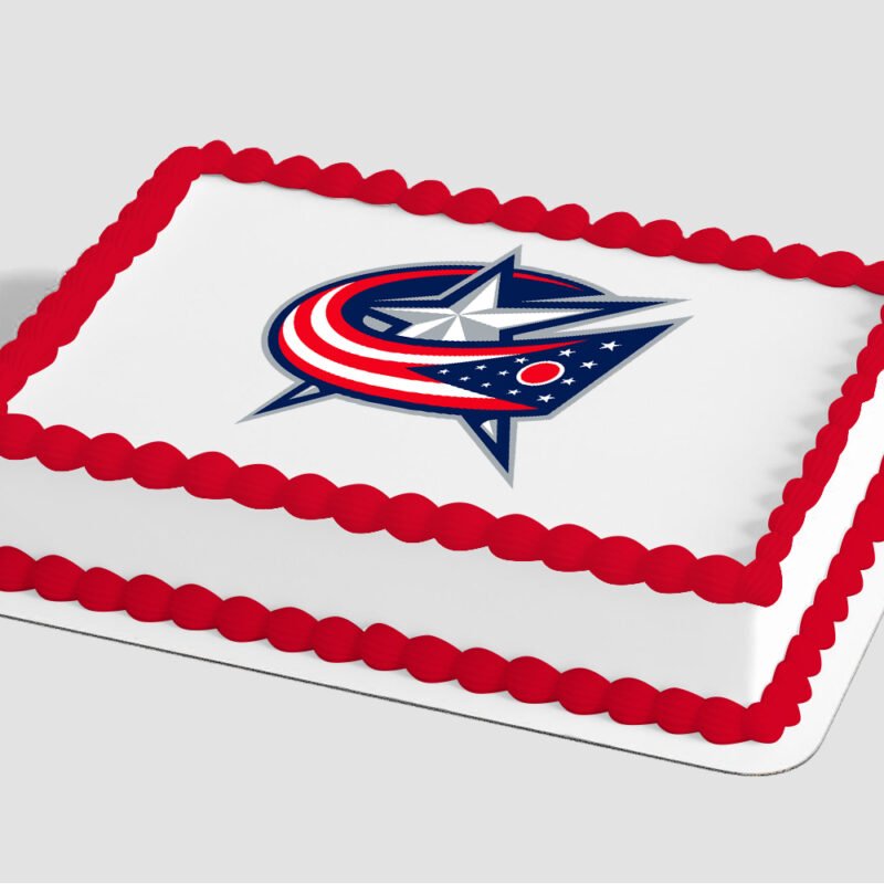 NHL® Columbus Blue Jackets® Edible Image® by PhotoCake®