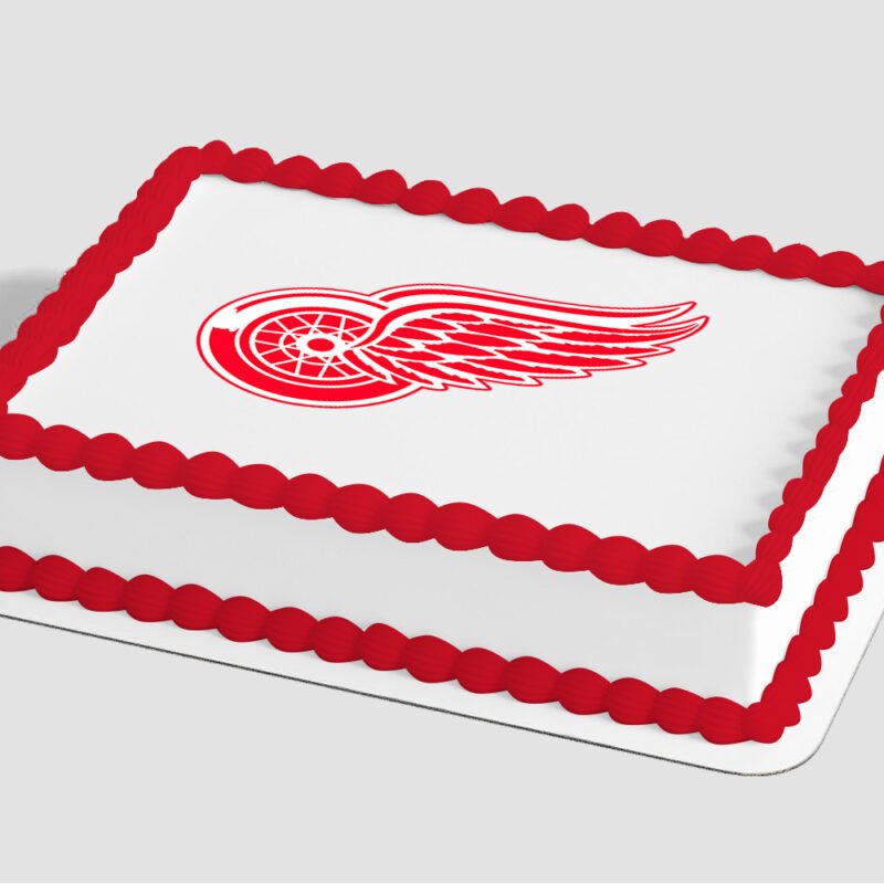 NHL® Detroit Red Wings® Edible Image® by PhotoCake®