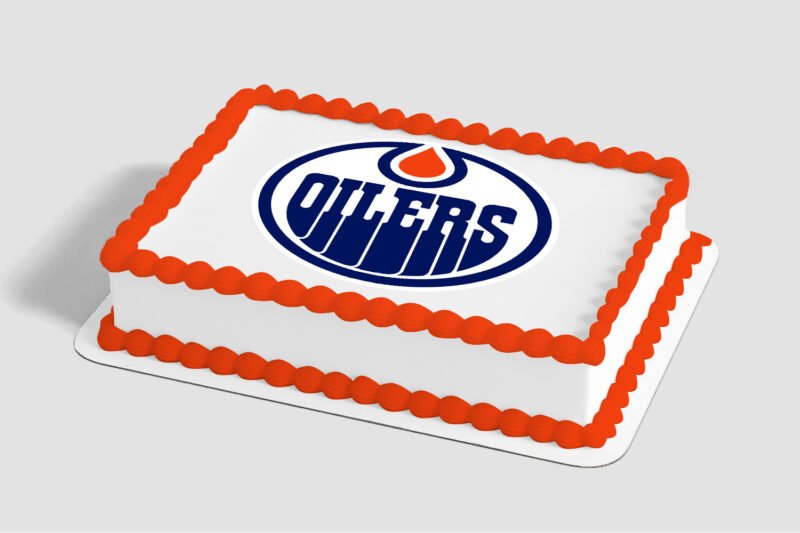 NHL® Edmonton Oilers® Edible Image® by PhotoCake®