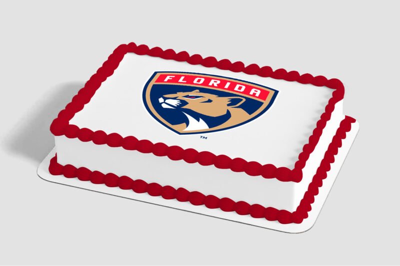 NHL® Florida Panthers™ Edible Image® by PhotoCake®