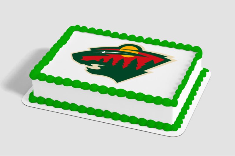 NHL® Minnesota Wild® Edible Image® by PhotoCake®