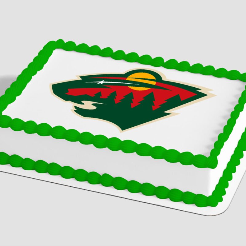 NHL® Minnesota Wild® Edible Image® by PhotoCake®