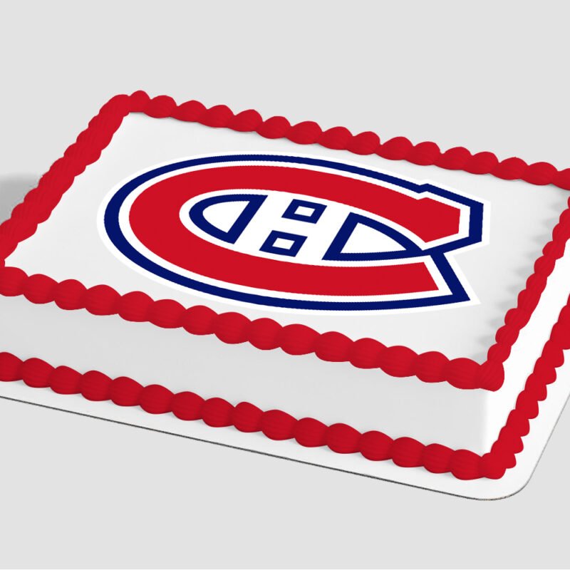 NHL® Montreal Canadiens® Edible Image® by PhotoCake®