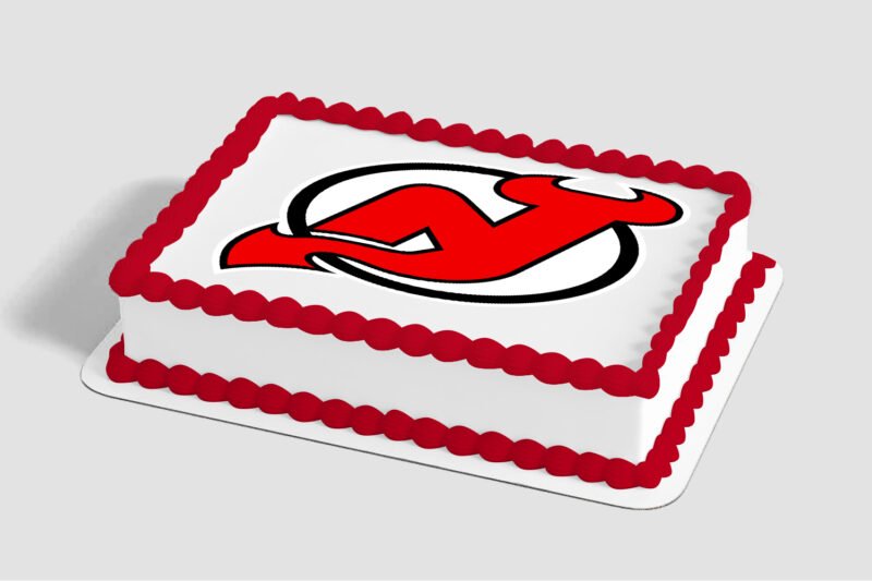 NHL® New Jersey Devils® Edible Image® by PhotoCake®