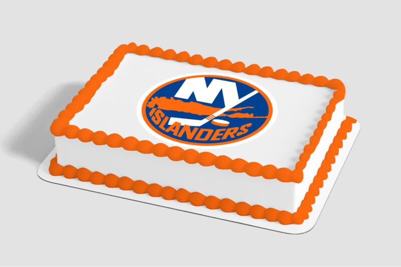 NHL® New York Islanders® Edible Image® by PhotoCake®