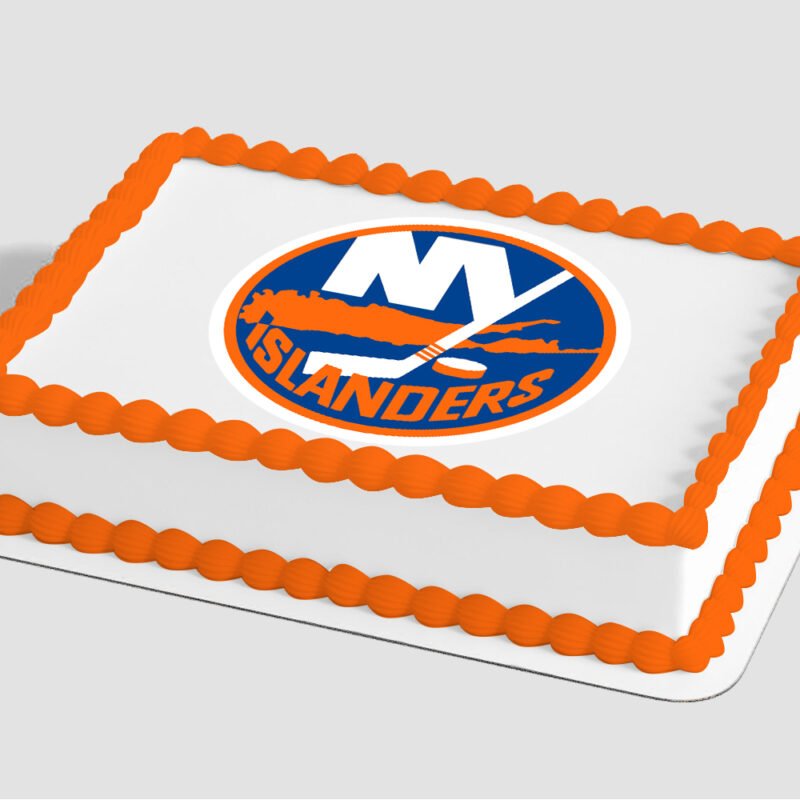NHL® New York Islanders® Edible Image® by PhotoCake®
