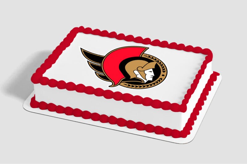 NHL® Ottawa Senators® Edible Image® by PhotoCake®