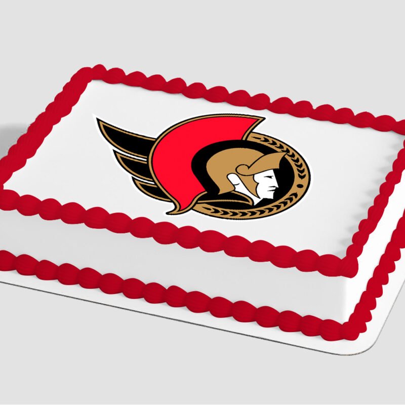 NHL® Ottawa Senators® Edible Image® by PhotoCake®