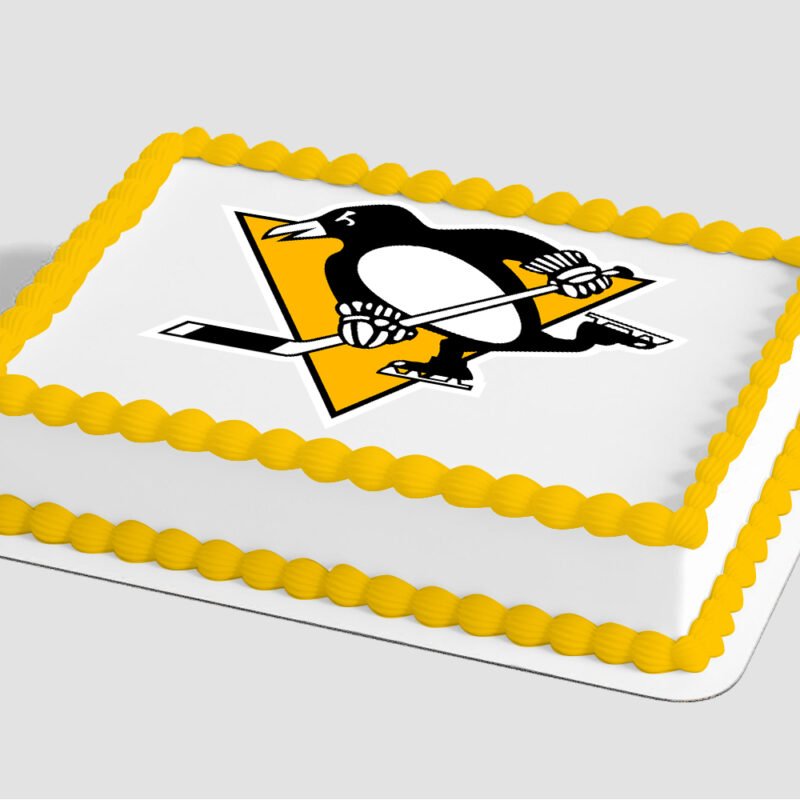 NHL® Pittsburgh Penguins® Edible Image® by PhotoCake®