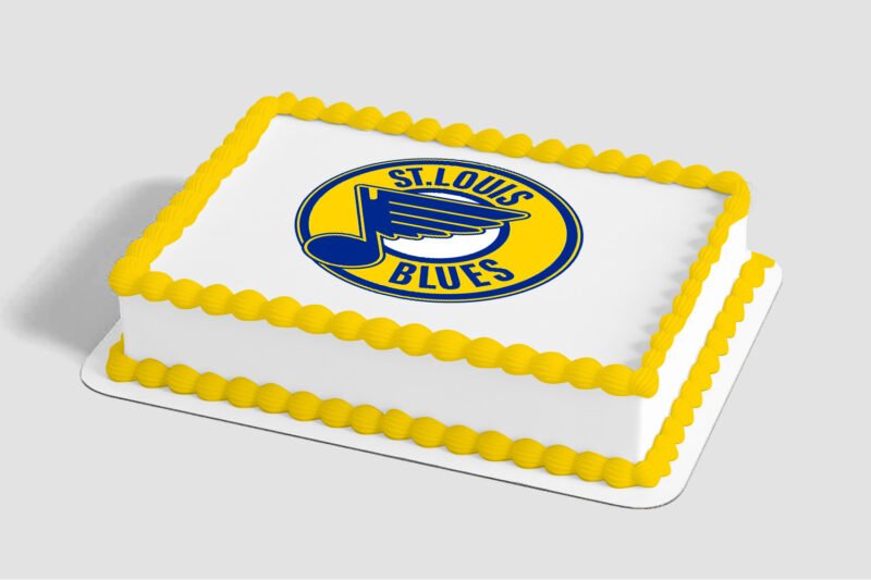 NHL® St. Louis Blues® Edible Image® by PhotoCake®