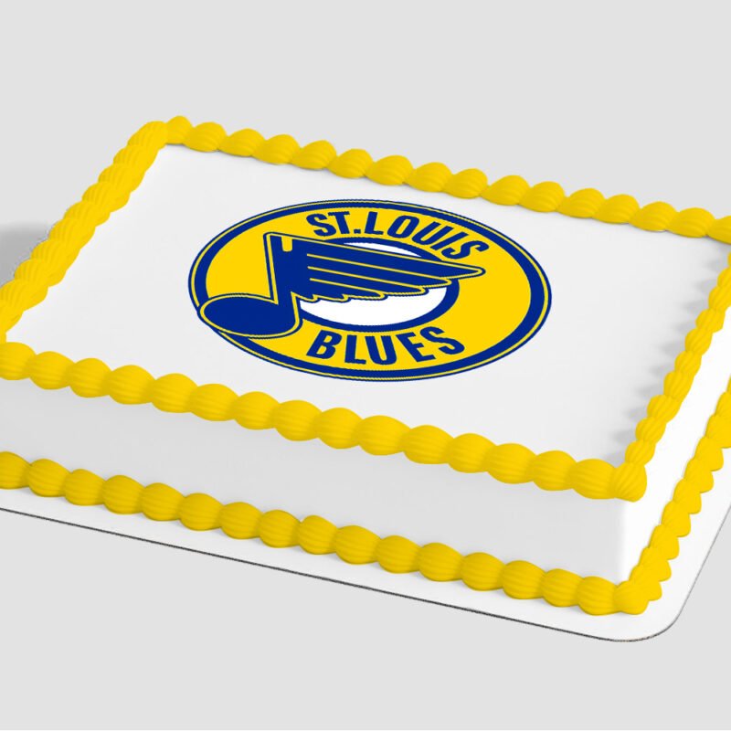 NHL® St. Louis Blues® Edible Image® by PhotoCake®
