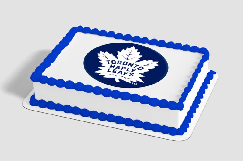 NHL® Toronto Maple Leafs® Edible Image® by PhotoCake®