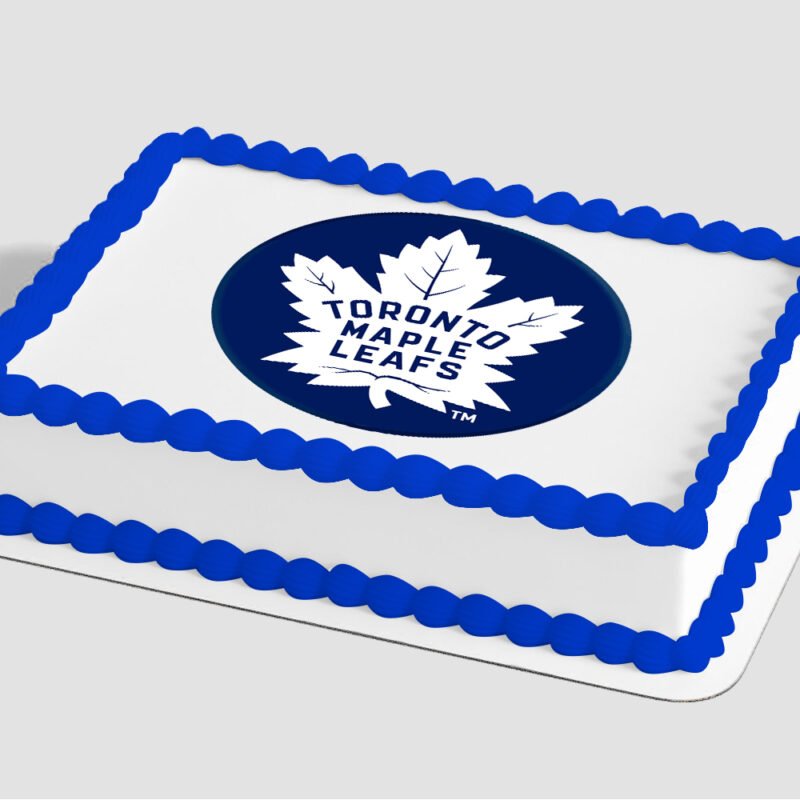 NHL® Toronto Maple Leafs® Edible Image® by PhotoCake®