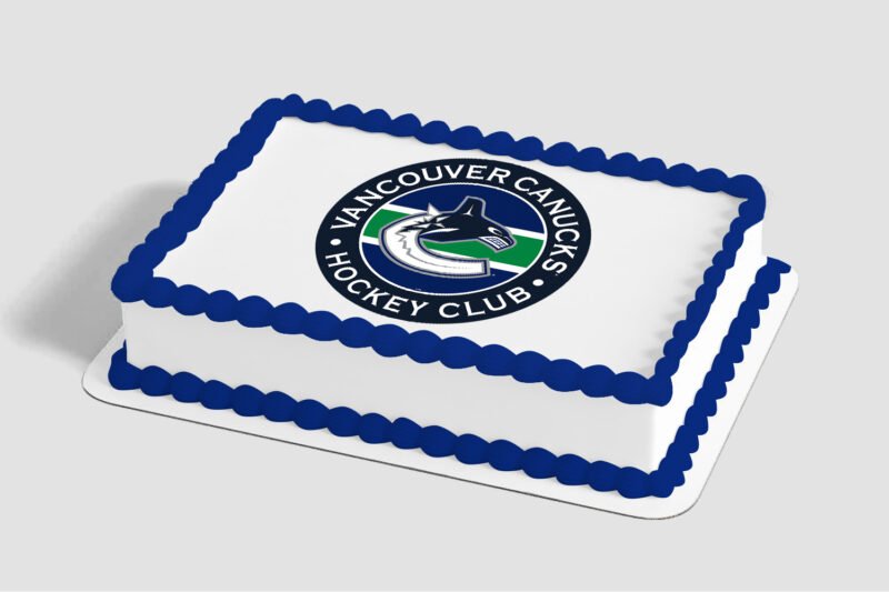 NHL® Vancouver Canucks® Edible Image® by PhotoCake®