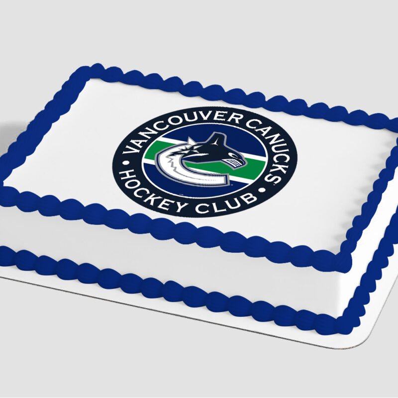 NHL® Vancouver Canucks® Edible Image® by PhotoCake®