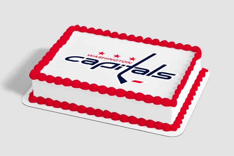 NHL® Washington Capitals® Edible Image® by PhotoCake®