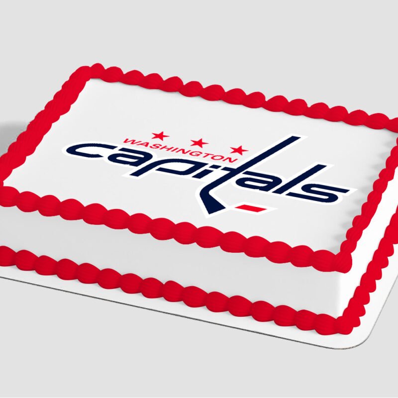 NHL® Washington Capitals® Edible Image® by PhotoCake®