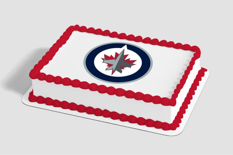 NHL® Winnipeg Jets™ Edible Image® by PhotoCake®