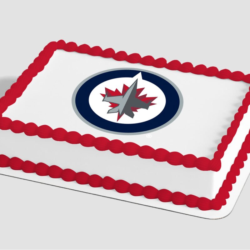 NHL® Winnipeg Jets™ Edible Image® by PhotoCake®
