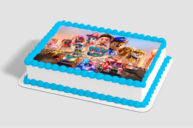 PAW Patrol Roll with the Patrol Edible Image® by PhotoCake® Frame
