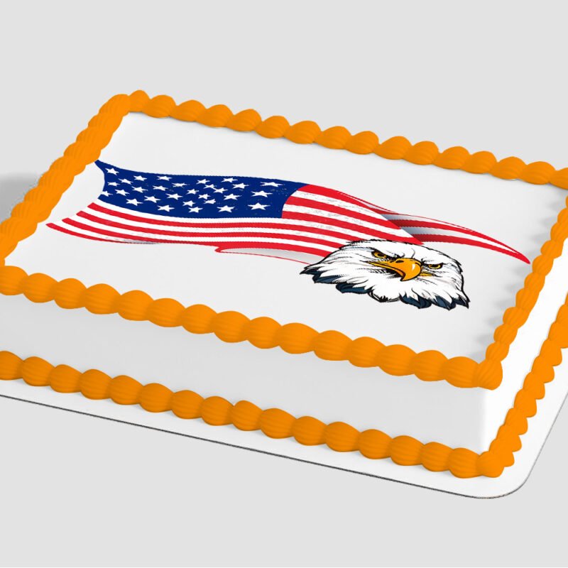 Patriotic Eagle Edible Image® by PhotoCake®