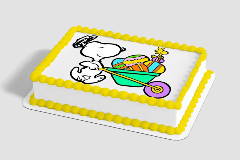 Peanuts® Happy Easter Edible Image® by PhotoCake®