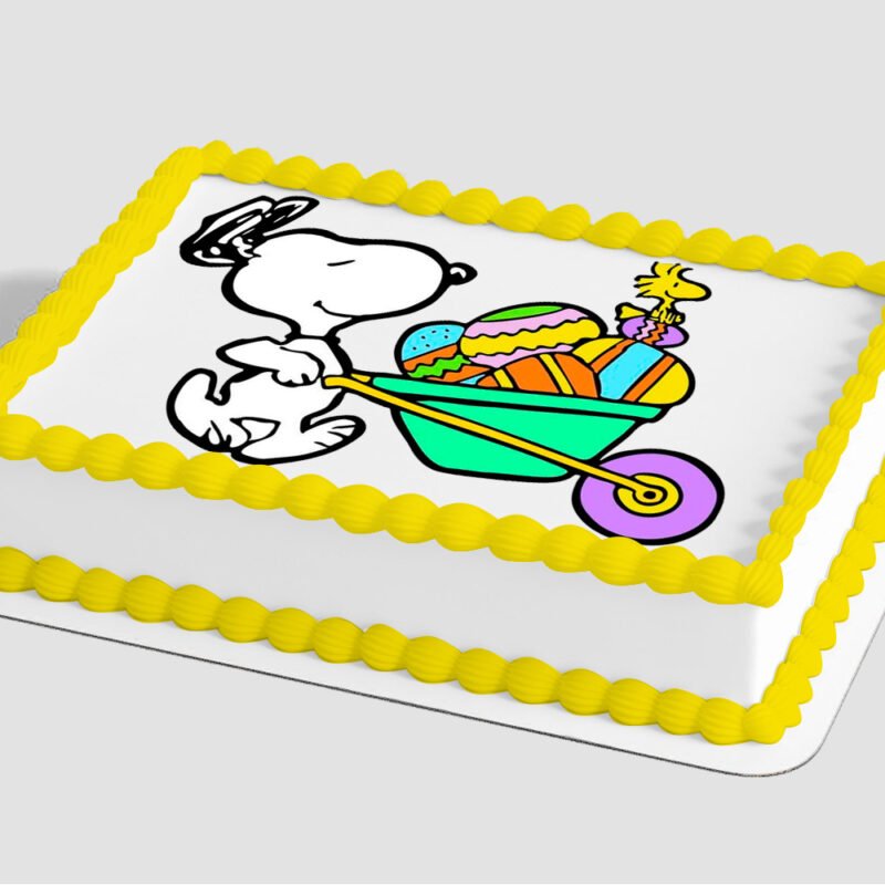 Peanuts® Happy Easter Edible Image® by PhotoCake®