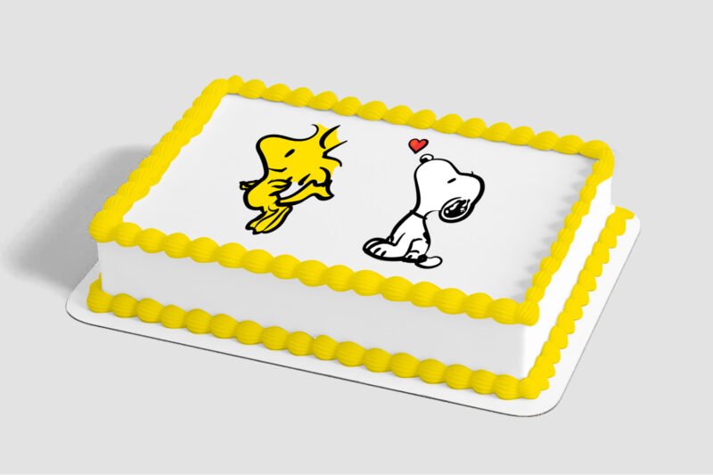 Peanuts® Snoopy® and Woodstock® Edible Image® by PhotoCake®