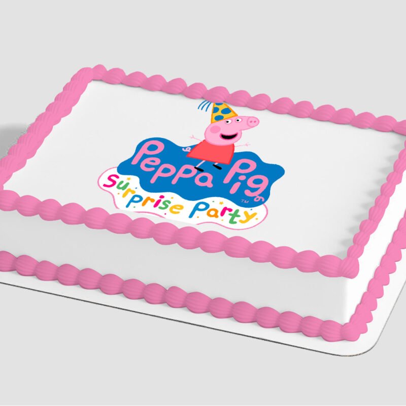 Peppa Pig™ Peppa's Party Edible Image® by PhotoCake®