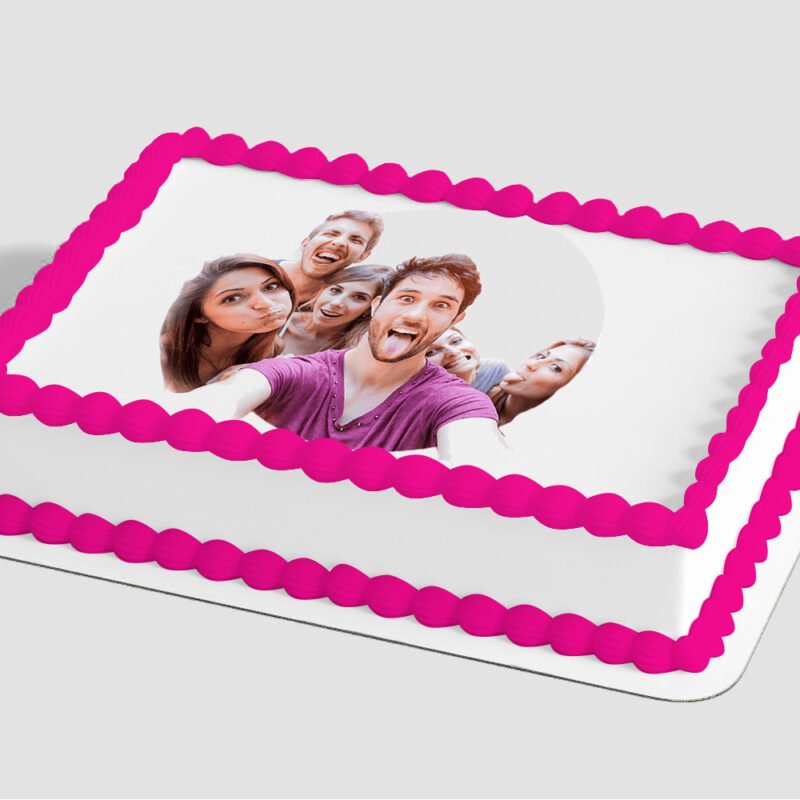 Personal Photo/Artwork Only Edible Image® by PhotoCake® Frame