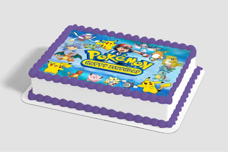 Pokémon Happy Party Edible Image® by PhotoCake®