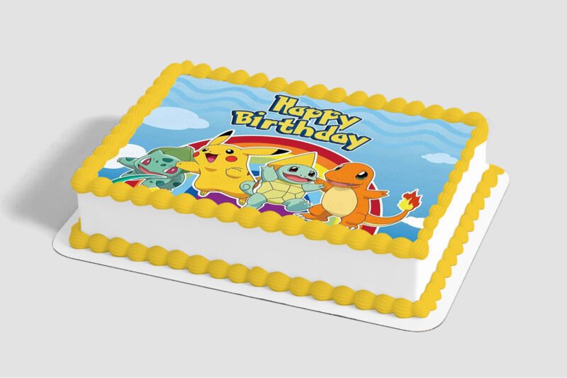 Pokémon Pikachu Edible Image® by PhotoCake®