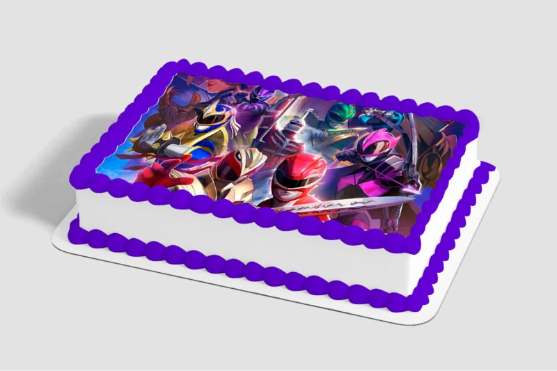 Power Rangers™ Morphin Time! Edible Image® by PhotoCake®