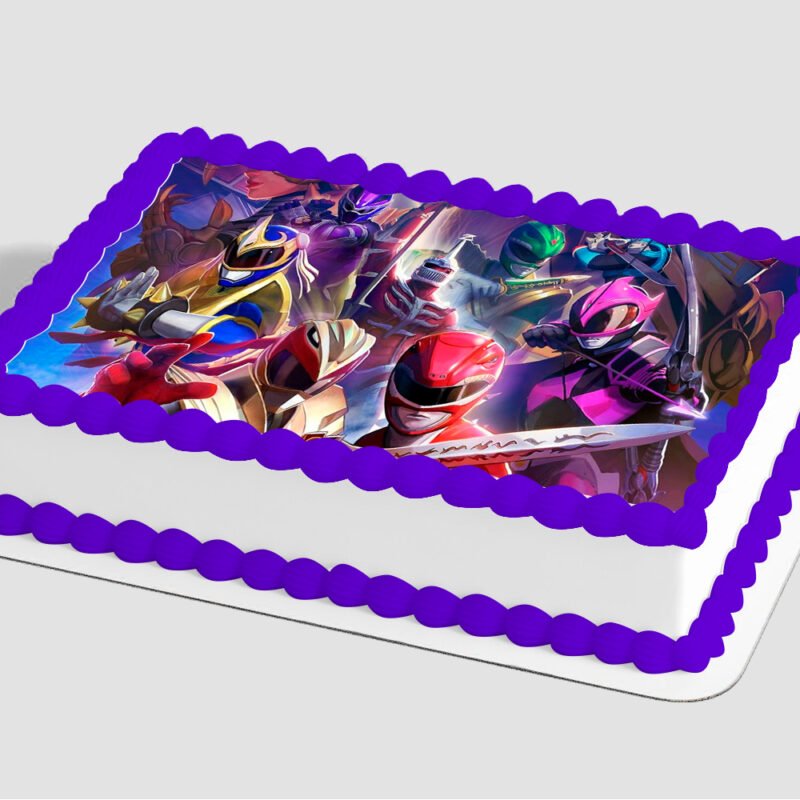 Power Rangers™ Morphin Time! Edible Image® by PhotoCake®