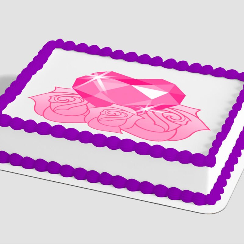 Romantic Roses Edible Image® by PhotoCake®