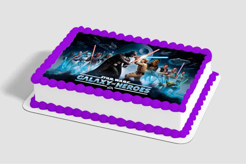 STAR WARS™ A Galaxy Far, Far Away Edible Image® by PhotoCake®