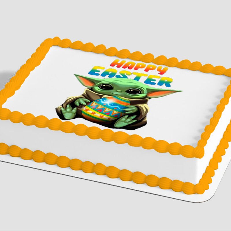 STAR WARS™ The Mandalorian Grogu Easter Egg Edible Image® by PhotoCake®