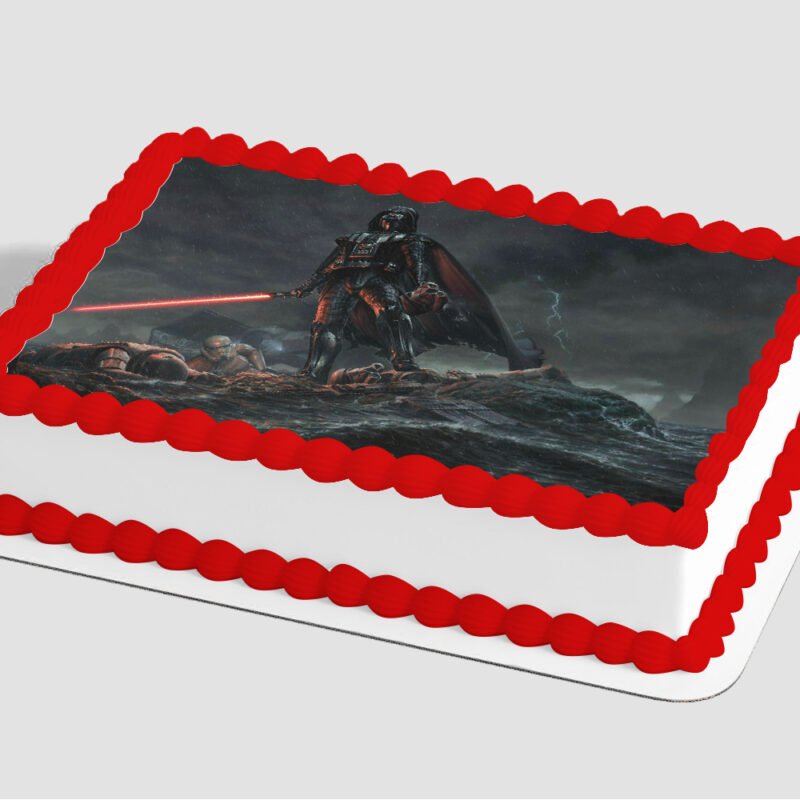 STAR WARS™ Vader Galaxy Edible Image® by PhotoCake®