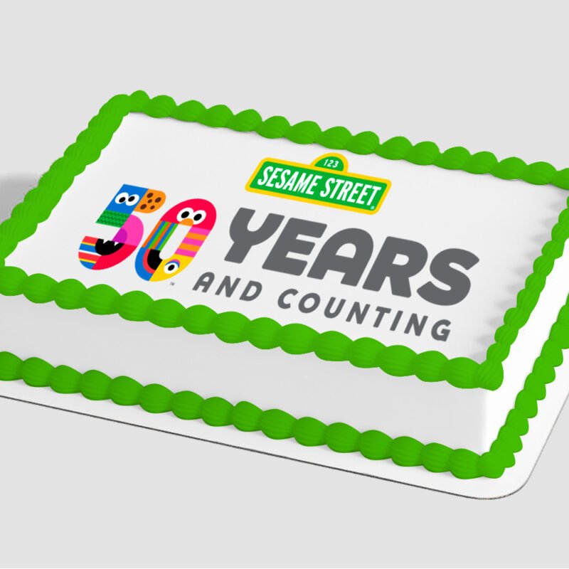 Sesame Street® 50th Anniversary Edible Image® by PhotoCake®