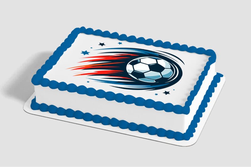 Soccer Ball Edible Image® by PhotoCake®