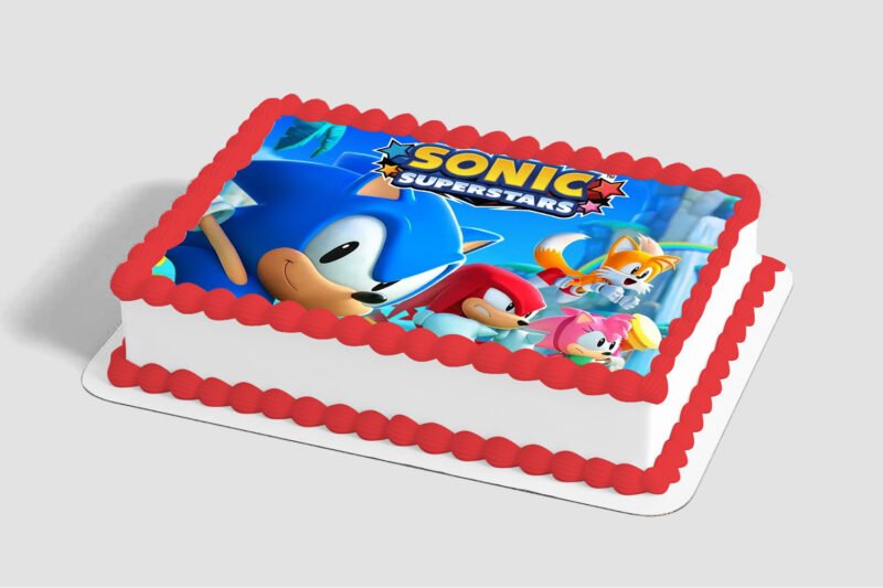 Sonic the Hedgehog™ Still Unstoppable Edible Image® by PhotoCake®