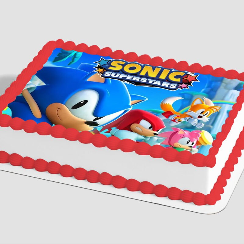 Sonic the Hedgehog™ Still Unstoppable Edible Image® by PhotoCake®