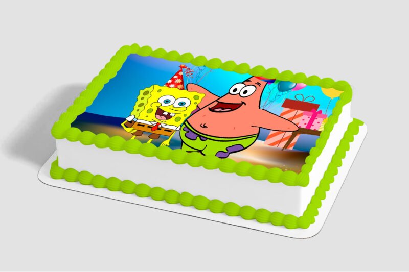 SpongeBob SquarePants Happy Funday! Edible Image® by PhotoCake®