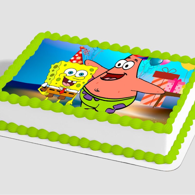 SpongeBob SquarePants Happy Funday! Edible Image® by PhotoCake®