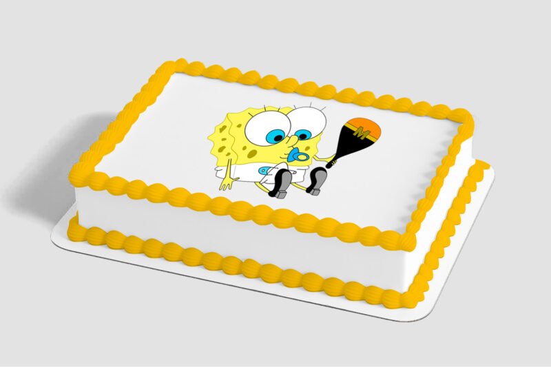 SpongeBob SquarePants Roped In Edible Image® by PhotoCake®