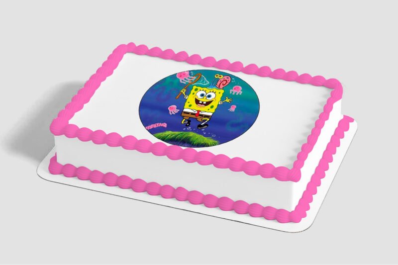 SpongeBob SquarePants Wacky Edible Image® by PhotoCake®